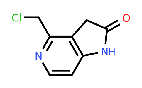 CAS 1260666-36-1 | 4-(Chloromethyl)-1,3-dihydro-2H-pyrrolo[3,2-C]pyridin-2-one