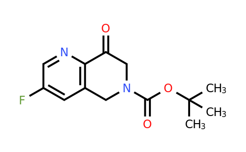 CAS 1260666-39-4 | Tert-butyl 3-fluoro-8-oxo-7,8-dihydro-1,6-naphthyridine-6(5H)-carboxylate