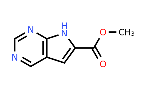 CAS 1260666-55-4 | methyl 7H-pyrrolo[2,3-d]pyrimidine-6-carboxylate