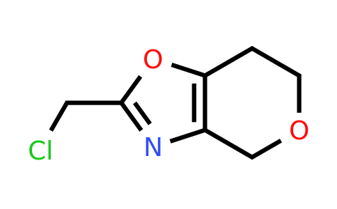 CAS 1260666-56-5 | 2-(Chloromethyl)-6,7-dihydro-4H-pyrano[3,4-D][1,3]oxazole