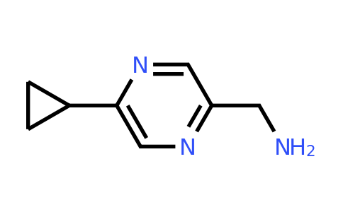 CAS 1260666-59-8 | (5-Cyclopropylpyrazin-2-YL)methylamine