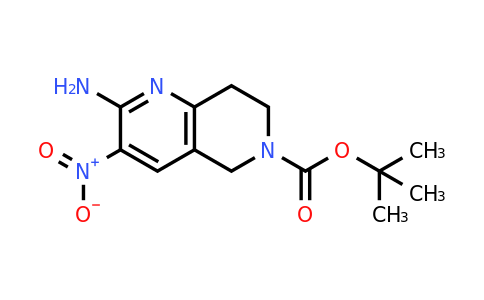 CAS 1260666-64-5 | Tert-butyl 2-amino-3-nitro-7,8-dihydro-1,6-naphthyridine-6(5H)-carboxylate