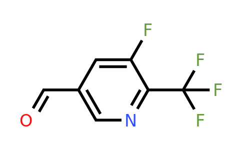CAS 1260666-71-4 | 5-Fluoro-6-(trifluoromethyl)nicotinaldehyde