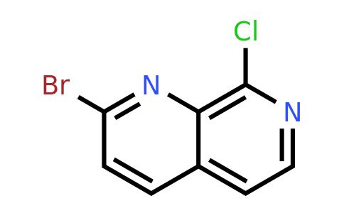 CAS 1260666-72-5 | 2-Bromo-8-chloro-1,7-naphthyridine