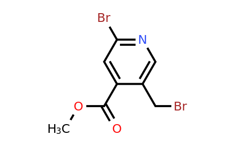 CAS 1260666-76-9 | Methyl 2-bromo-5-(bromomethyl)isonicotinate