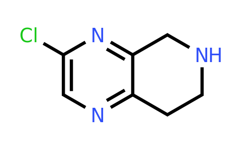 CAS 1260666-77-0 | 3-Chloro-5,6,7,8-tetrahydropyrido[3,4-B]pyrazine
