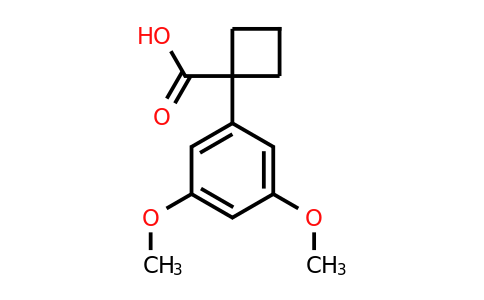 CAS 1260666-79-2 | 1-(3,5-Dimethoxyphenyl)cyclobutanecarboxylic acid