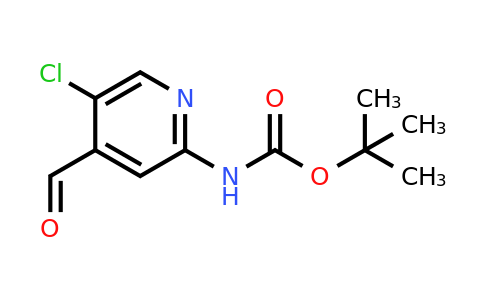 CAS 1260666-98-5 | Tert-butyl 5-chloro-4-formylpyridin-2-ylcarbamate