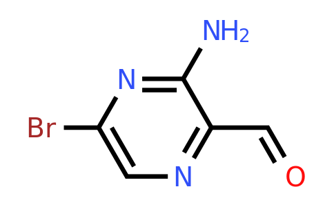 CAS 1260667-02-4 | 3-Amino-5-bromopyrazine-2-carbaldehyde