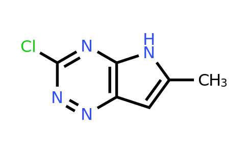 CAS 1260667-08-0 | 3-Chloro-6-methyl-5H-pyrrolo[2,3-E][1,2,4]triazine
