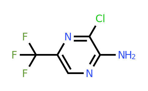 CAS 1260667-12-6 | 3-Chloro-5-(trifluoromethyl)pyrazin-2-amine