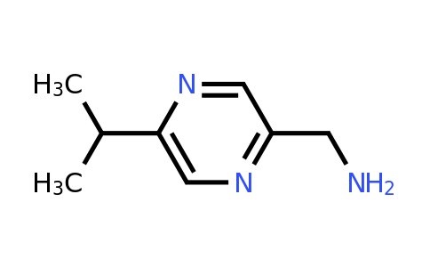 CAS 1260667-16-0 | (5-Isopropylpyrazin-2-YL)methylamine