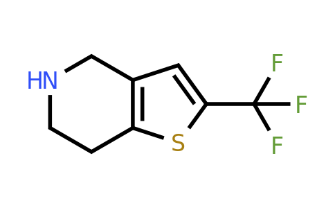 CAS 1260667-17-1 | 2-(Trifluoromethyl)-4,5,6,7-tetrahydrothieno[3,2-C]pyridine