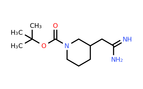 CAS 1260667-38-6 | Tert-butyl 3-(2-amino-2-iminoethyl)piperidine-1-carboxylate