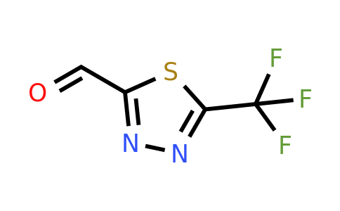 CAS 1260667-41-1 | 5-(Trifluoromethyl)-1,3,4-thiadiazole-2-carbaldehyde