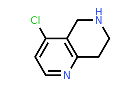 CAS 1260667-42-2 | 4-Chloro-5,6,7,8-tetrahydro-1,6-naphthyridine