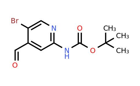 CAS 1260667-46-6 | Tert-butyl 5-bromo-4-formylpyridin-2-ylcarbamate