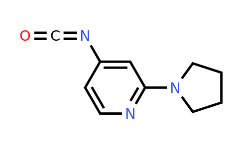 CAS 1260667-49-9 | 4-Isocyanato-2-pyrrolidin-1-ylpyridine