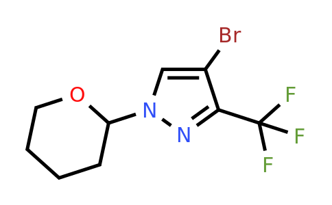 CAS 1260667-53-5 | 4-Bromo-1-tetrahydro-2H-pyran-2-YL-3-(trifluoromethyl)-1H-pyrazole