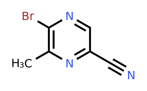 CAS 1260667-66-0 | 5-Bromo-6-methylpyrazine-2-carbonitrile