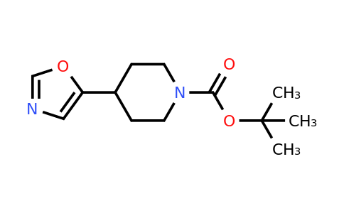 CAS 1260667-72-8 | Tert-butyl 4-(1,3-oxazol-5-YL)piperidine-1-carboxylate