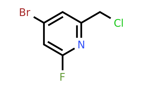 CAS 1260667-74-0 | 4-Bromo-2-(chloromethyl)-6-fluoropyridine