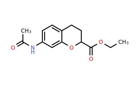 CAS 1260667-78-4 | Ethyl 7-(acetylamino)chromane-2-carboxylate