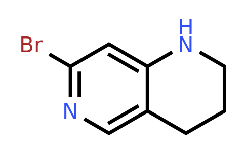 CAS 1260667-79-5 | 7-Bromo-1,2,3,4-tetrahydro-1,6-naphthyridine