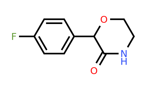 CAS 1260667-88-6 | 2-(4-Fluorophenyl)morpholin-3-one