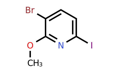 CAS 1260669-96-2 | 3-Bromo-6-iodo-2-methoxypyridine