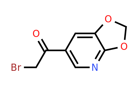 CAS 1260669-99-5 | 2-Bromo-1-[1,3]dioxolo[4,5-B]pyridin-6-ylethanone