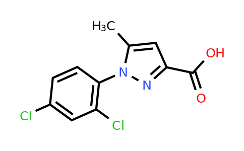 CAS 126067-48-9 | 1-(2,4-dichlorophenyl)-5-methyl-1H-pyrazole-3-carboxylic acid