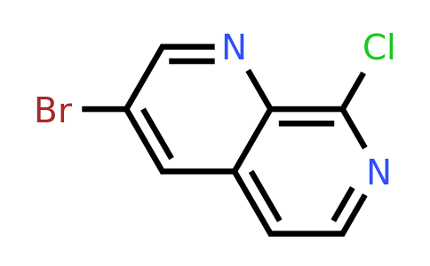 CAS 1260670-05-0 | 3-bromo-8-chloro-1,7-naphthyridine