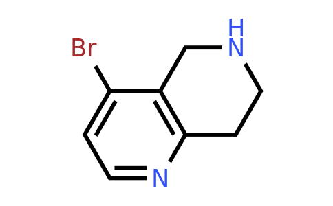 CAS 1260670-12-9 | 4-Bromo-5,6,7,8-tetrahydro-1,6-naphthyridine