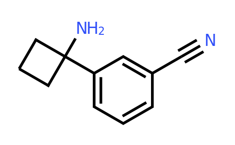 CAS 1260670-15-2 | 3-(1-Aminocyclobutyl)benzonitrile