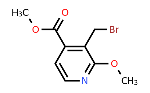 CAS 1260670-21-0 | Methyl 3-(bromomethyl)-2-methoxyisonicotinate