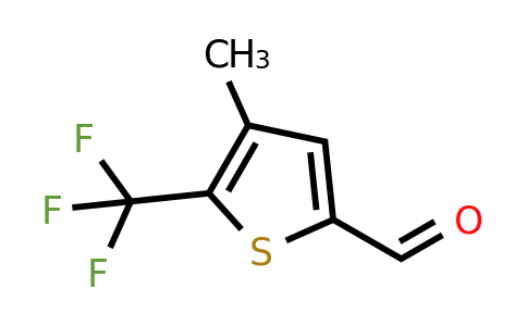CAS 1260670-72-1 | 4-Methyl-5-(trifluoromethyl)thiophene-2-carbaldehyde