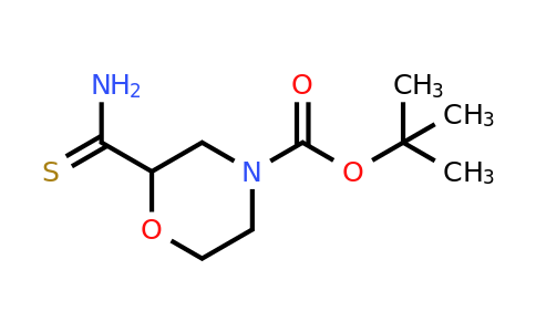 CAS 1260670-75-4 | Tert-butyl 2-(aminocarbonothioyl)morpholine-4-carboxylate