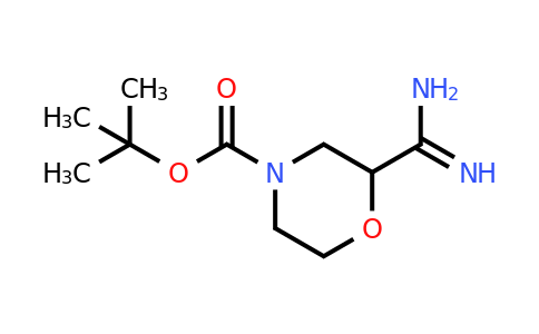 CAS 1260670-76-5 | Tert-butyl 2-[amino(imino)methyl]morpholine-4-carboxylate