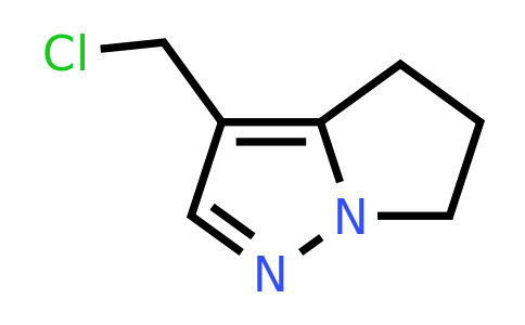 CAS 1260670-79-8 | 3-(Chloromethyl)-4H,5H,6H-pyrrolo[1,2-B]pyrazole