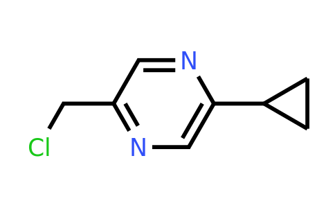 CAS 1260670-82-3 | 2-(Chloromethyl)-5-cyclopropylpyrazine