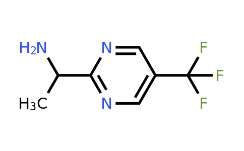 CAS 1260670-90-3 | 1-[5-(Trifluoromethyl)pyrimidin-2-YL]ethanamine