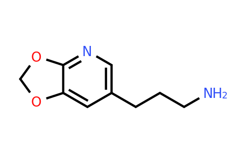 CAS 1260670-93-6 | 3-[1,3]Dioxolo[4,5-B]pyridin-6-ylpropan-1-amine