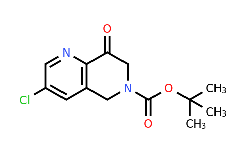 CAS 1260671-05-3 | Tert-butyl 3-chloro-8-oxo-7,8-dihydro-1,6-naphthyridine-6(5H)-carboxylate