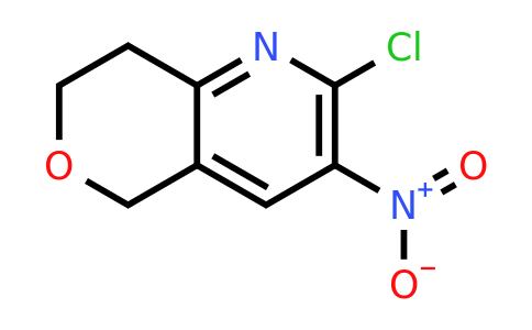 CAS 1260671-30-4 | 2-Chloro-3-nitro-7,8-dihydro-5H-pyrano[4,3-B]pyridine