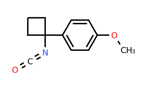 CAS 1260671-50-8 | 1-(1-Isocyanatocyclobutyl)-4-methoxybenzene