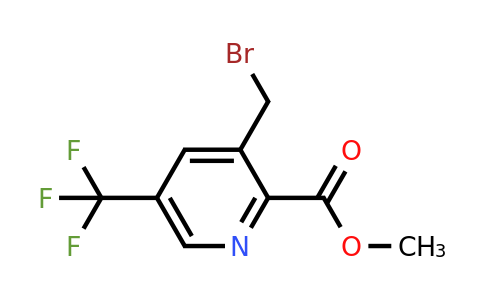 CAS 1260671-53-1 | Methyl 3-(bromomethyl)-5-(trifluoromethyl)pyridine-2-carboxylate