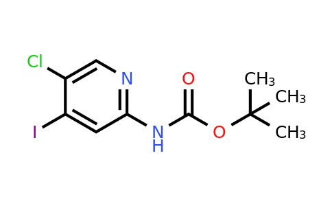 CAS 1260671-56-4 | Tert-butyl 5-chloro-4-iodopyridin-2-ylcarbamate