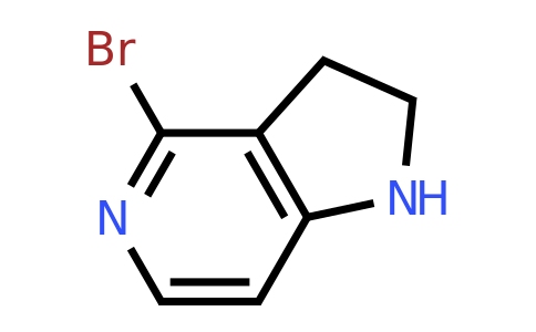CAS 1260671-66-6 | 4-Bromo-2,3-dihydro-1H-pyrrolo[3,2-C]pyridine