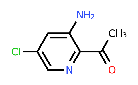CAS 1260671-67-7 | 1-(3-Amino-5-chloropyridin-2-YL)ethanone